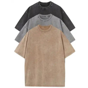Stone Vintage Wash T Shirts Supplier Wholesale