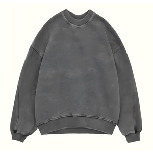 Custom Mens Embroidered Logo Crewneck Sweatshirt Bulk Wholesaler