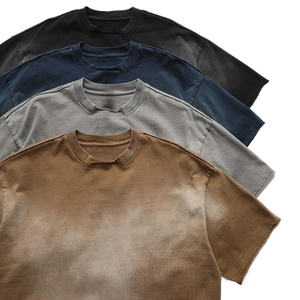 New Summer Cotton Tie Dyeing Oversized T-shirt