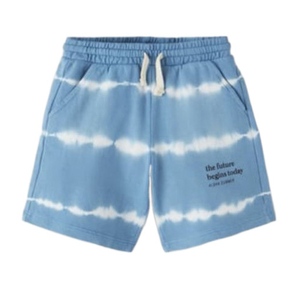 Cotton Terry Tie Dye Casual Shorts