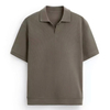 Men's Ribbed Polo Shirt Manufacturer