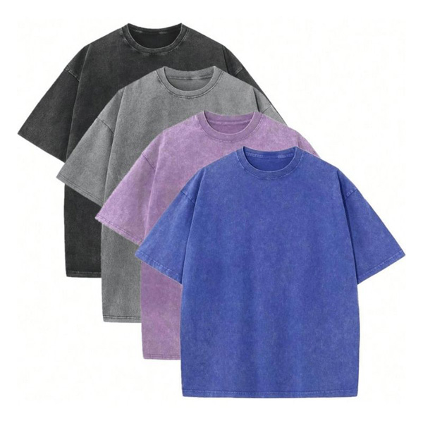 Stone Vintage Wash T Shirts Supplier Wholesale