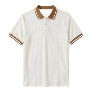 Wholesale Contrast Trim Polo Shirt, Custom Color & Logo Available
