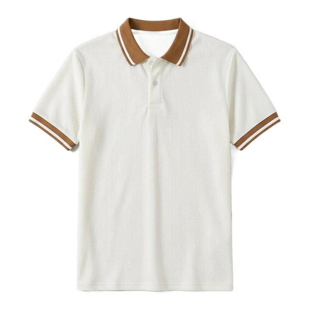 Wholesale Contrast Trim Polo Shirt, Custom Color & Logo Available