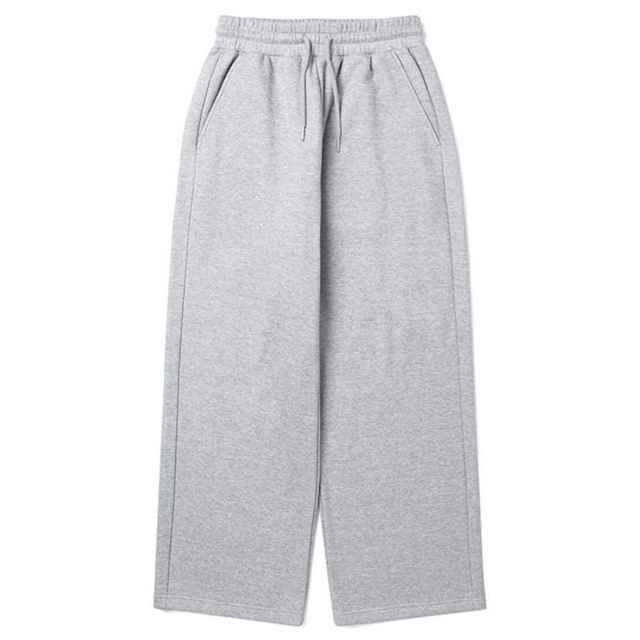 Women's Gray Wide Leg Jogger Pants 