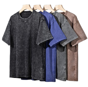 Stone Wash Vintage T Shirt Supplier Wholesale